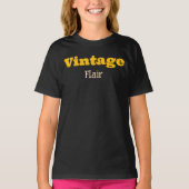 Vintager Flair T - Shirt (Vorderseite)