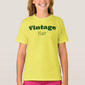 Vintager Flair T - Shirt (Vorderseite)