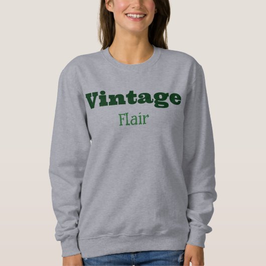 Vintager Flair T - Shirt (Vorderseite)