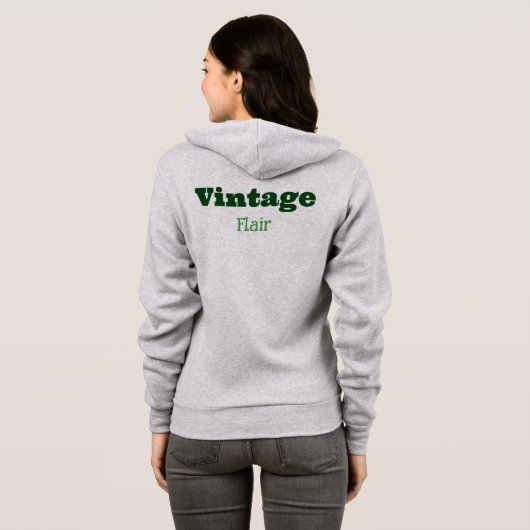 Vintager Flair T - Shirt (Schwarz voll)