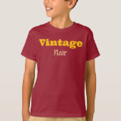 Vintager Flair T - Shirt (Vorderseite)