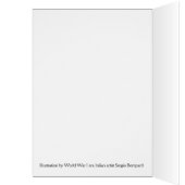 Vintager Flapper mit Blume, (Innen (Links))