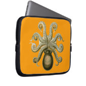 Vintager Fleckel-Kraken Laptopschutzhülle (Vorne Rechts)