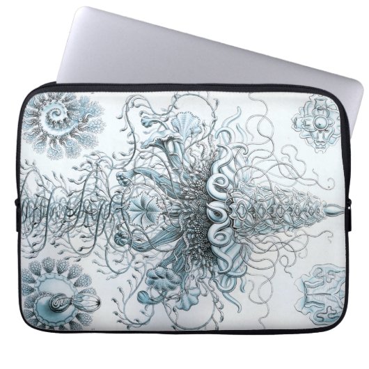 Vintager Fleckel Laptopschutzhülle (Vorderseite)