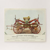 Vintager fleißiger Motor, 1852, wiederhergestellt Puzzle (Horizontal)