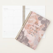 Vintager floraler Businessplaner Planer (Anzeige)