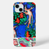 Vintager floraler Design Phone Case (Rückseite)