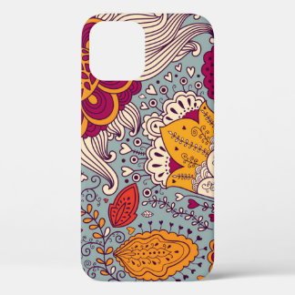 Vintager floraler Elegant Hintergrund Case-Mate iPhone Hülle