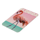 Vintager Florida-Flamigo Magnet (Linke Seite)