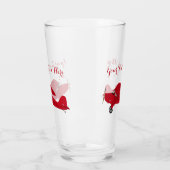 Vintager Flugzeugpint Glas Beer Soda Tumbler (Links)