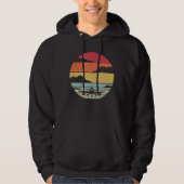 Vintager Flugzeugstil-Pilot liebt Kostümgeschenk Hoodie (Vorderseite)