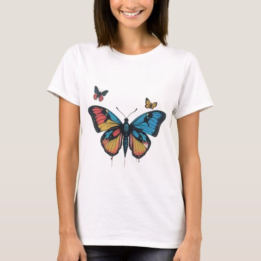 Vintager Flutter T-Shirt (Vorderseite)