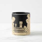 VINTAGER FOOSBALL FUZBOLL TASSE (Zentrum)