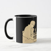 VINTAGER FOOSBALL FUZBOLL TASSE (Links)