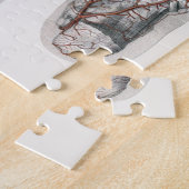 Vintager Footprint Podiatrie Foot Puzzle (Seite)