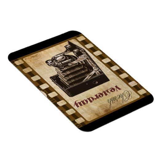 Vintager Fotofilm Magnet (Rechte Seite)
