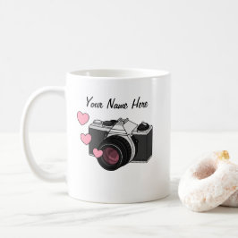 Vintager Fotograf für Hochzeitsfotografie - Tasse