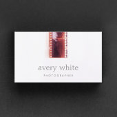 Vintager Fotograf Visitenkarte