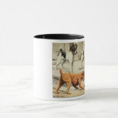 Vintager Fox, DrahtFox, Waliser und irische Tasse (Zentrum)