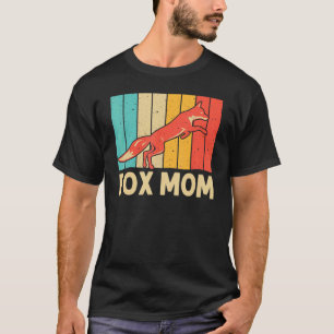 Vintager Fox für Mama Oma Frauen Tante Wilder Fuch T-Shirt
