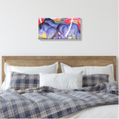 Vintager Franz Marc Die großen blauen Pferde Leinwanddruck (Insitu (Schlafzimmer))