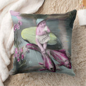 Vintager französischer Aprilscherz Pistcard Kissen (Decke)