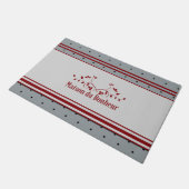 Vintager französischer Bauernhof Fußmatte (Schrägansicht)