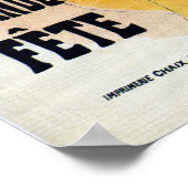 Vintager französischer Belle époque Masquerade Poster (Ecke)