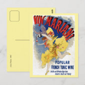 Vintager französischer Bellé époque Postkarte (Vorne/Hinten)