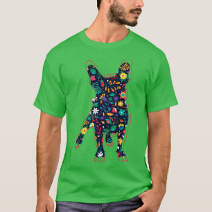Vintager französischer Bulldog T-Shirt