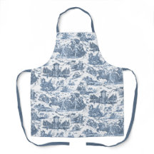 Vintager französischer Chariot von Dawn Toile de J