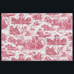 Vintager französischer Chariot von Dawn Toile de J Seidenpapier<br><div class="desc">Wunderschön rekonstruierte nahtlose Vintage französische Jugendtoilette,  inspiriert von Guido Renis Skulptur Le Char de L'Aurore ca 1790 Kupferstich auf Textilien. Dieses komplexe Muster zeigt Szenen griechischer Götter und Göttinnen,  Tempel,  exotische Tiere,  mythische Meereslebewesen und Fantasielandschaften.</div>