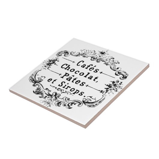 Vintager französischer fliese (Seite)