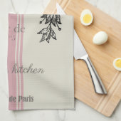 Vintager französischer Hase Geschirrtuch (Viertel Falte)