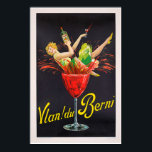 Vintager französischer Likör Alkohol Art Deco Post Poster<br><div class="desc">Ein Reproduktionsdruck eines Werbeplakats für eine französische Marke Retro Art Deco Poster ca. 1930. Digital renoviert,  um die Originalfarben noch besser herauszubringen und so viele Unvollkommenheiten wie möglich zu beheben.</div>