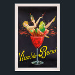 Vintager französischer Likör Alkohol Art Deco Post Poster<br><div class="desc">Ein Reproduktionsdruck eines Werbeplakats für eine französische Marke Retro Art Deco Poster ca. 1930. Digital renoviert,  um die Originalfarben noch besser herauszubringen und so viele Unvollkommenheiten wie möglich zu beheben.</div>