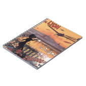 Vintager französischer Luftverkehr Notizblock (Linke Seite)