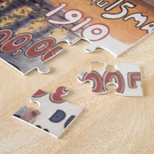 Vintager französischer Luftverkehr Puzzle (Seite)