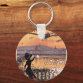 Vintager französischer Luftverkehr Schlüsselanhänger (Vorderseite)