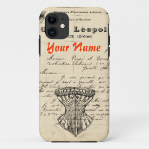 Vintager französischer Mode iPhone Fall Case-Mate iPhone Hülle