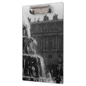 Vintager französischer Palast Versailles Pyramiden Klemmbrett (Links)