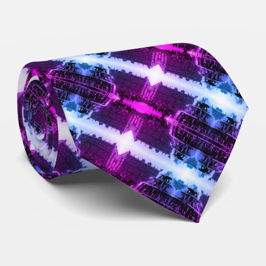 Vintager französischer Palast Versailles Pyramiden Krawatte (Gerollt)