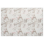 Vintager französischer Romance Collage Pink ID226 Stoff (Fat Quarter (45,7 x 55,9 cm))