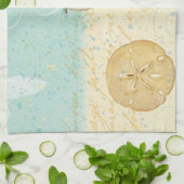 Vintager französischer Sand-Pfeifer Küchentuch (Gefaltet)