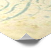 Vintager französischer Sand Piper Poster (Ecke)