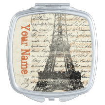 Vintager französisches Design-Vertrags-Spiegel