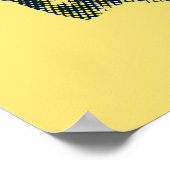 Vintager Freedom Style 1972 Poster (Ecke)