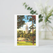 Vintager Friedhof Bell Tower in Boston, Mass, Postkarte (Stehend Vorderseite)