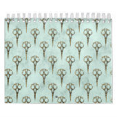 Vintager Friseursalon mit Goldener Schere Kalender (Titelbild)