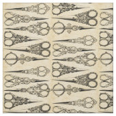 Vintager Friseursalon Stoff (Muster)